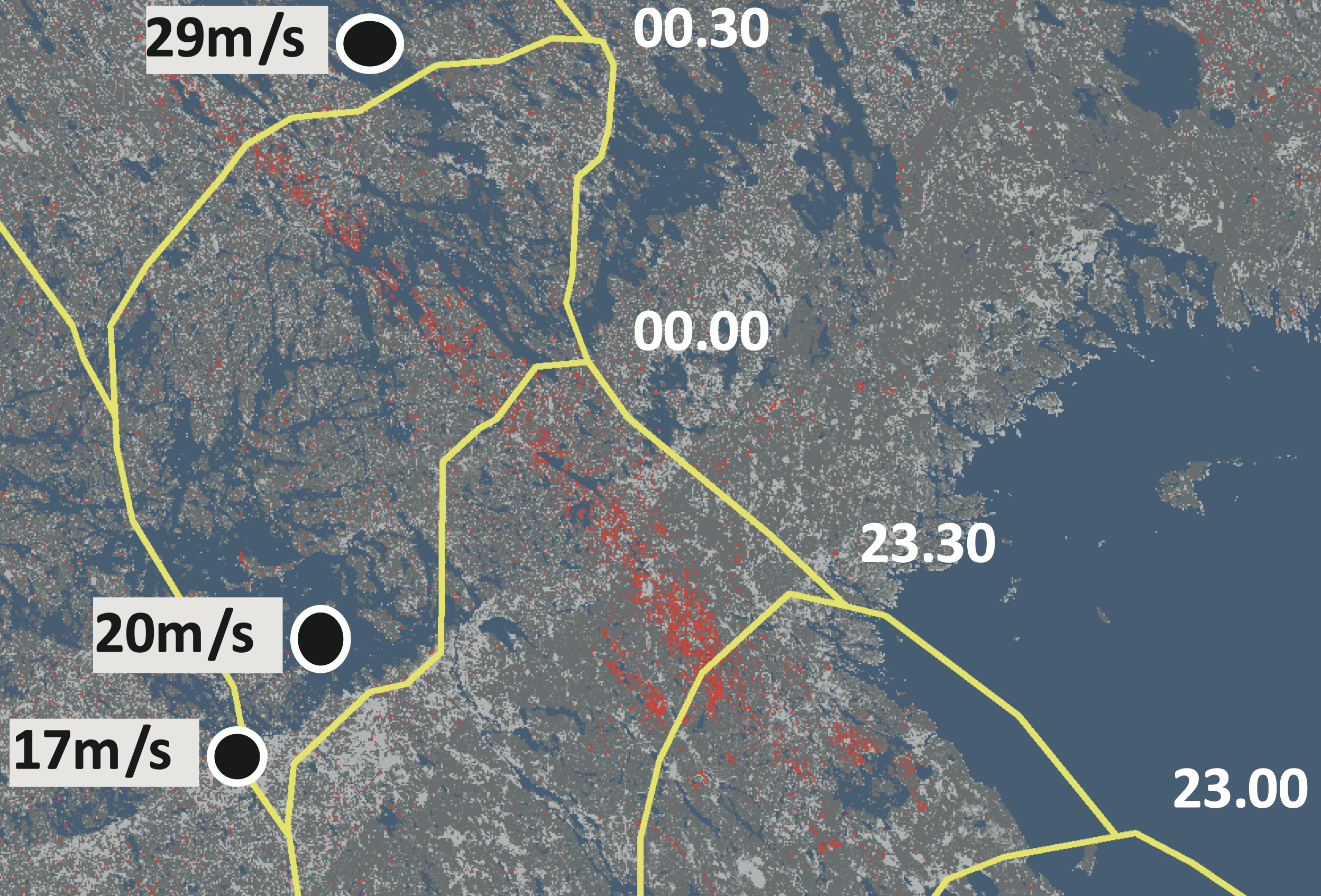 Asta-rajuilman metsätuhot 2010-2011